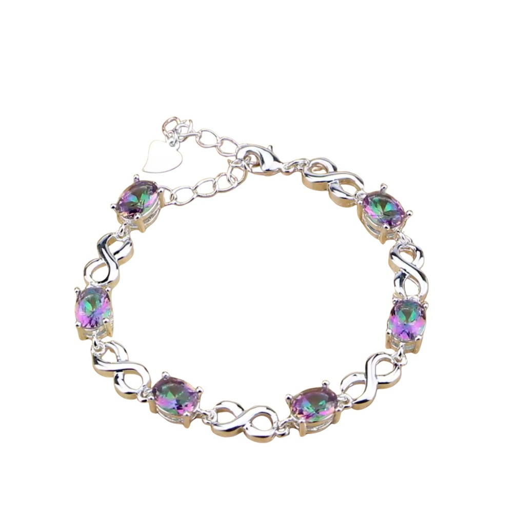 Mystic Topaz Infinity Bracelet - NWT